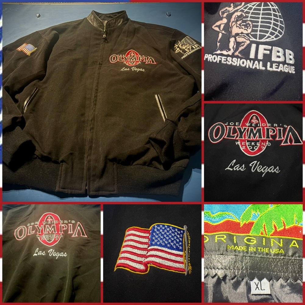 Mr. Olympia (2007) Jacket by Tony Nowak - Men XL